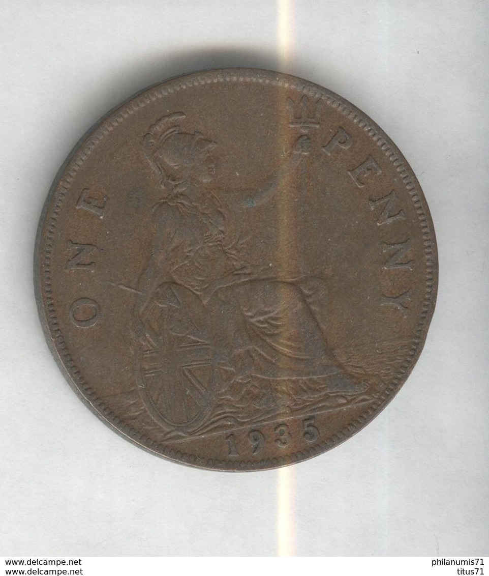 GREAT BRITAIN  half penny 1966 ROYAUME UNI etat